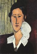 Amedeo Modigliani Hanka Zborowska (mk39) oil painting on canvas